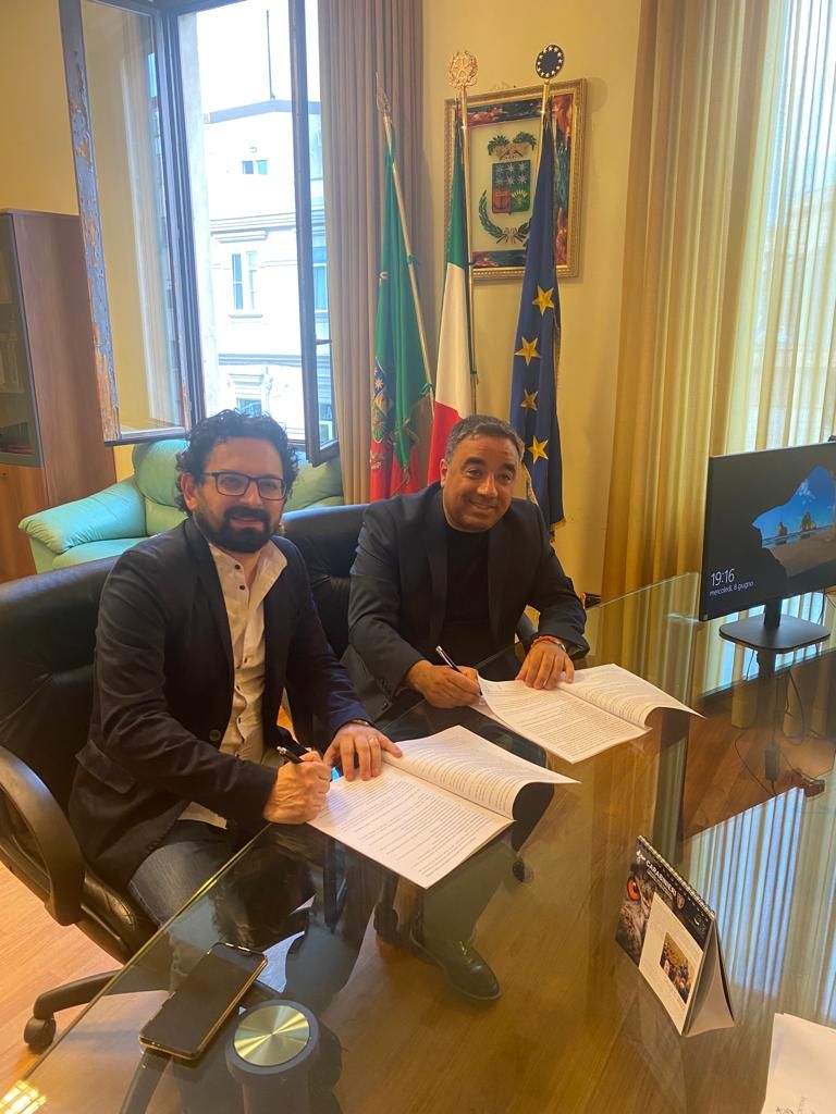 Presidente Sergio Ferrari e vice sindaco di Cotronei