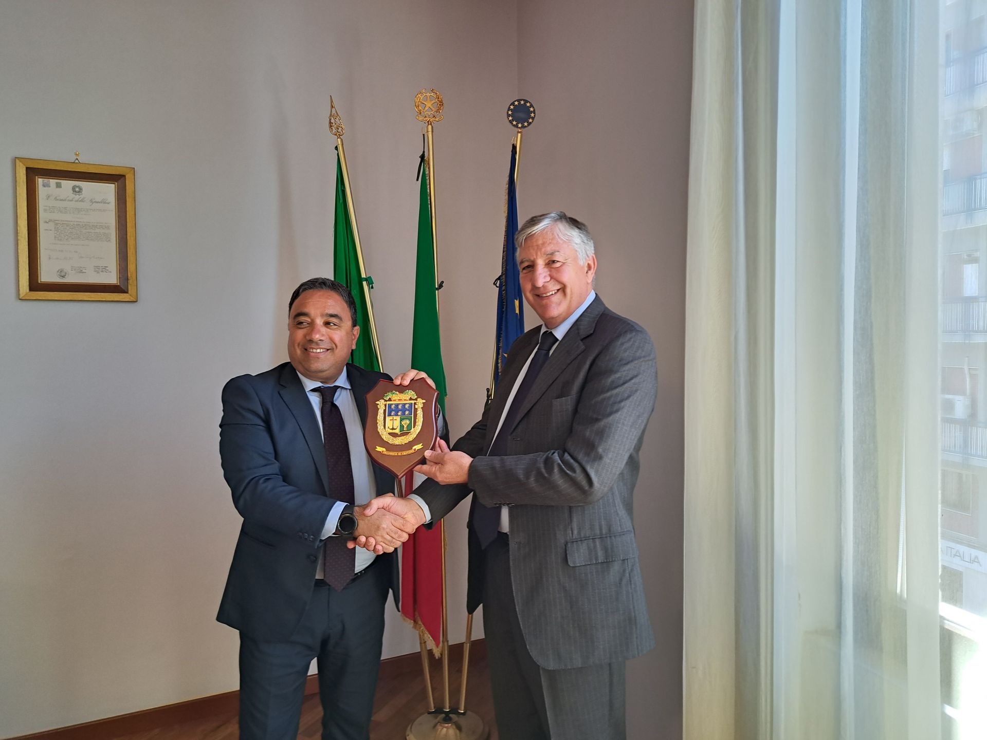 Fondazione “Istituto Regionale Comunità Arbëreshe di Calabria”, il Presidente Ferrari incontra il Commissario Madeo